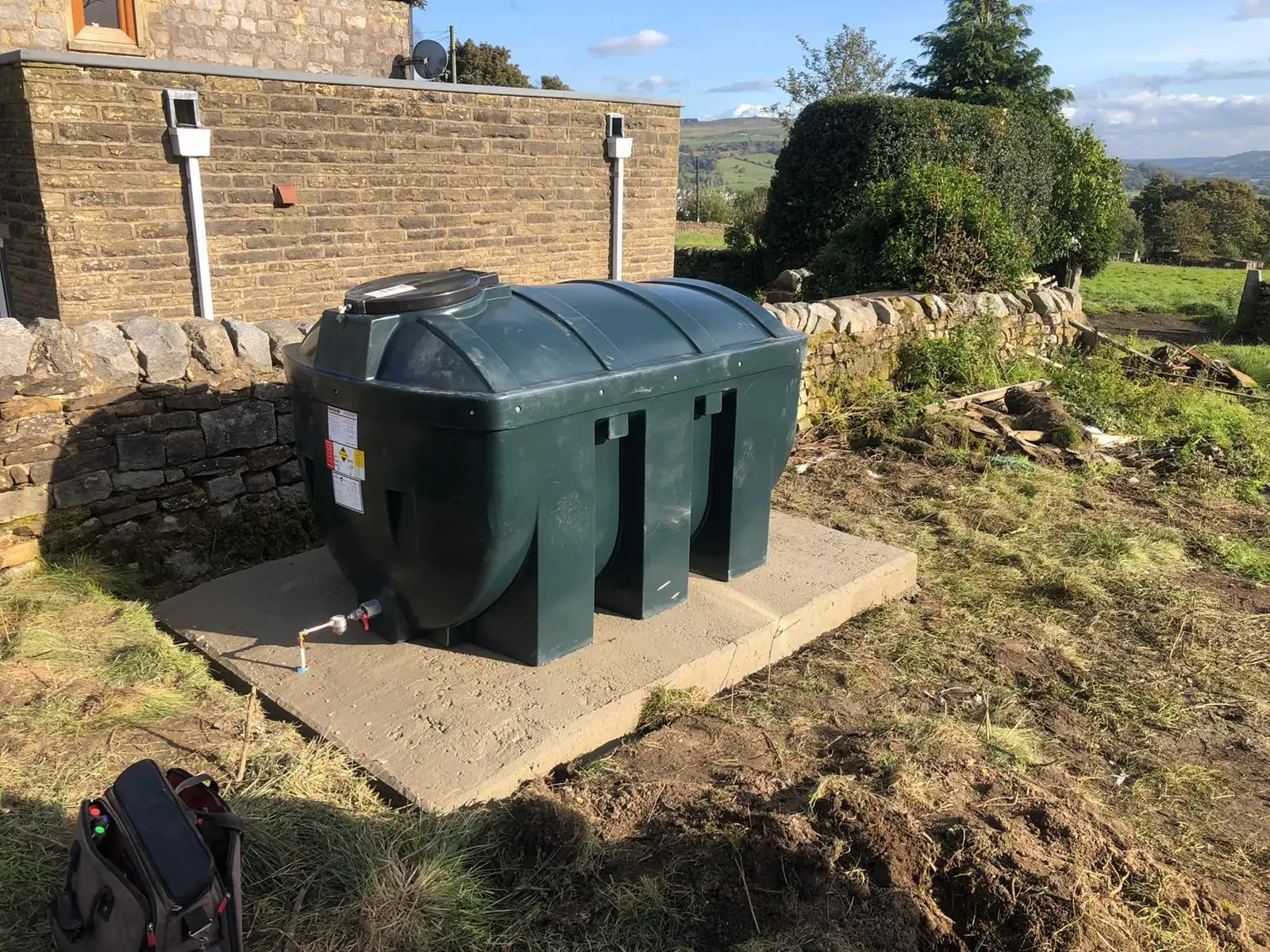 Tank Installation 4